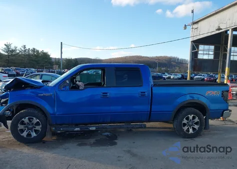 2013 Ford F-150 Fx4 from USA, damaged, VIN 1FTFW1EF2DFB12054